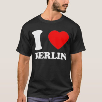 T-SHIRT I LOVE BERLIN 3D