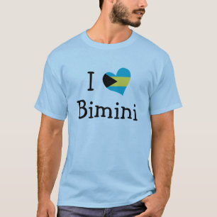 T-shirt I Love Bimini