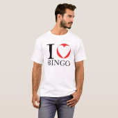 T-shirt I Love Bingo | Funny Bingo Lover Funny Bingo (Devant entier)