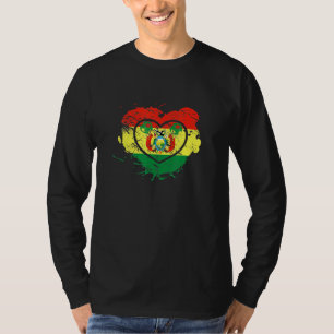 T-shirt I Love Bolivia I Love Soccer