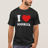 T-shirt I Love Booker I Heart Booker Funny First Name Book (Devant)
