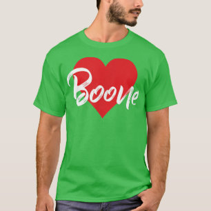 T-shirt I Love Boone Prénom T I Heart Nom