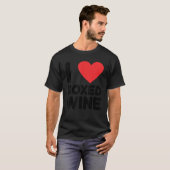 T-shirt I Love Boxed Wine Cheap Wine 2 (Devant entier)