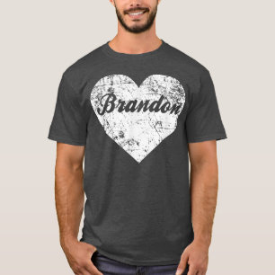 T-shirt I Love Brandon, Funny mignon South Dakota Gift Sou
