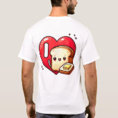 T-shirt I love Bread & Butter (Dos)