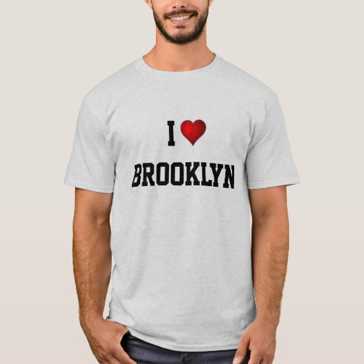 T-shirt I Love Brooklyn (Devant)