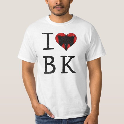 T-shirt I Love Brooklyn BK NYC (Devant)
