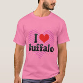 T-shirt I Love Buffalo (Devant)