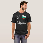 T-shirt I Love Bulgarie Sofia Bulgarie Balkans Bulgare F (Devant entier)