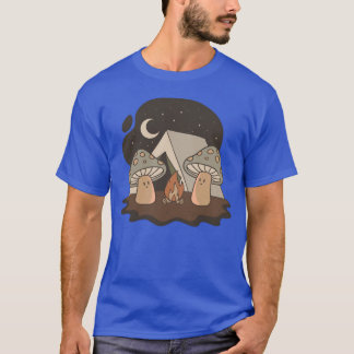 T-shirt I Love Camping Mushroom Camping Cute Mushroom frie