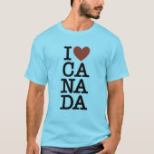 T-shirt I Love Canada (Devant)