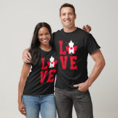 T-shirt I Love Canada (Unisexe)