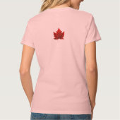 T-shirt I Love Canada Femmes's Canada Souvenir Top (Dos)