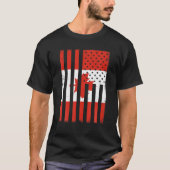 T-shirt I Love Canada National Day Funny Canadian Flag Car (Devant)