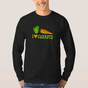 T-shirt I Love Carottes Légumes
