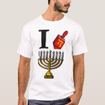 T-shirt I Love Chanukah Shirt<br><div class="desc">I Love Chanukah Shirt</div>