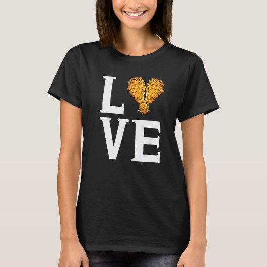 T-shirt I Love Chicken Wings Wings (Devant)