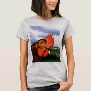 T-shirt I Love Chickens avec coq Photo