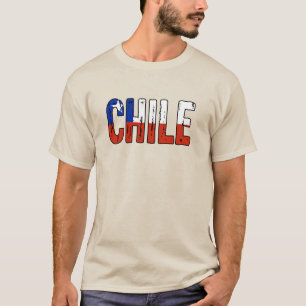 T-shirt I love Chile