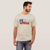 T-shirt I love Chile (Devant entier)