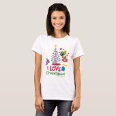 T-shirt I Love Christmas - MARVIN THE MARTIAN™ (Devant entier)