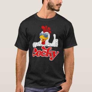 T-shirt I Love Cocky Retro Hilarious Adult Humor