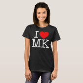 T-shirt I Love (Coeur) MK (Devant entier)