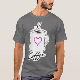 T-shirt I Love Coffee 15
