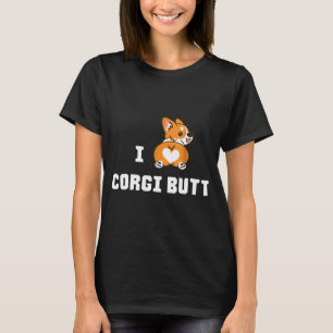 T-shirt I Love Corgi Butt