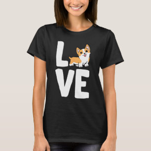T-shirt I Love Corgis corgi chien