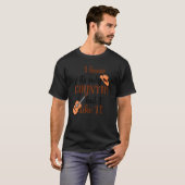 T-shirt I Love Country Music (Devant entier)