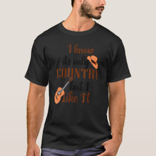 T-shirt I Love Country Music