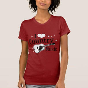 T-shirt I Love Country Music