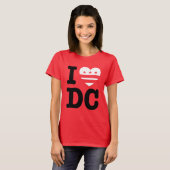 T-shirt I Love DC (Devant entier)