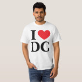 T-shirt I Love DC (Devant entier)