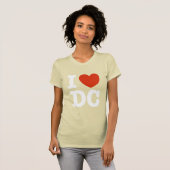 T-shirt I Love DC (Devant entier)