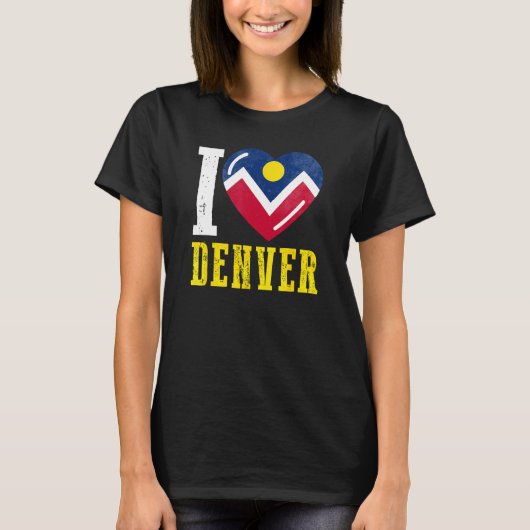 T-shirt I love Denver (Devant)