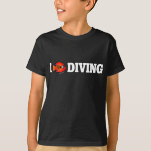 T-shirt I Love Diving