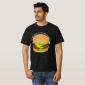 T-shirt I Love Double Cheeseburgers (Devant entier)