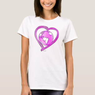 T-shirt I LOVE EARTH (Pink) Series