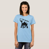 T-shirt I Love Elephants Chemise (Devant entier)