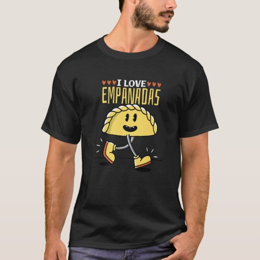 T-shirt I Love Empanadas (Devant)