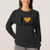 T-shirt I Love Enchiladas Mexican Food 6 (Devant)