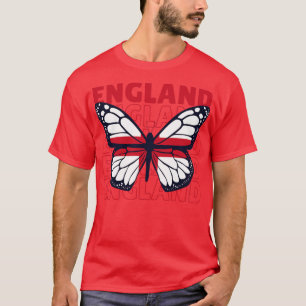 T-shirt I Love England Anglais Drapeau Anglais Pride