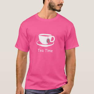 T-shirt I Love English Tea Anglais Anglais Slang Amoureux