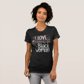T-shirt I Love Être une femme noire Black is beautiful Pri (Devant entier)