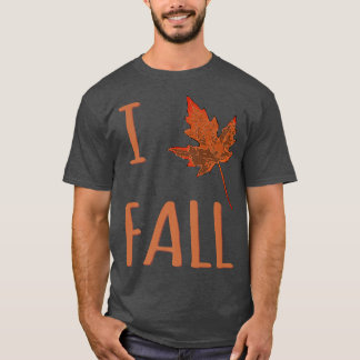 T-shirt I Love Fall Automne