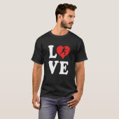 T-shirt I Love Fencing 2 (Devant entier)