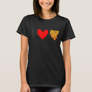 T-shirt I Love Fried Chicken Fried Chicken
