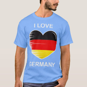 T-shirt I Love Germany My Home Mon pays 9